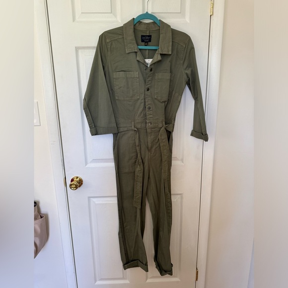 Lucky Brand Pants - NWT Lucky brand jumpsuit. Olive khaki. Size 27